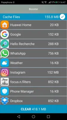 Cache Cleaner-DU Speed Booster (booster & cleaner) android App screenshot 2